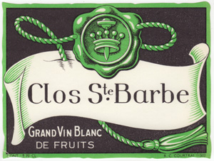 Clos St. Barbe
Grand Vin Blanc 